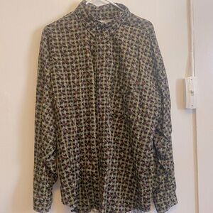 M.E. Sport 90s Era Dress Shirt 100% Cotton Men’s XXL